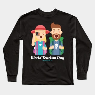 World Tourism Day - Travel Among Other People And Enjoy Long Sleeve T-Shirt